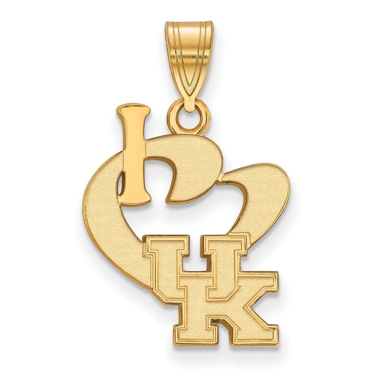 University of Kentucky Large I love Logo Pendant Gold-plated Silver GP020UK, MPN: GP020UK, 88677492…