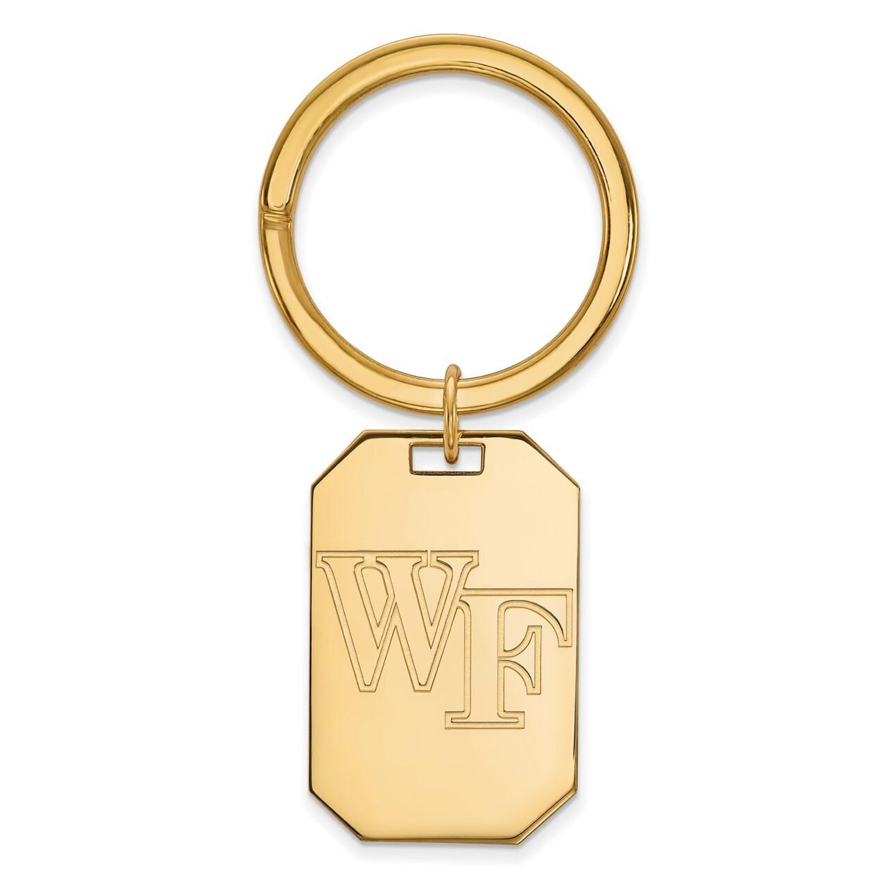 Wake Forest University Key Chain Gold-plated Silver GP020WFU, MPN: GP020WFU, 886774925752