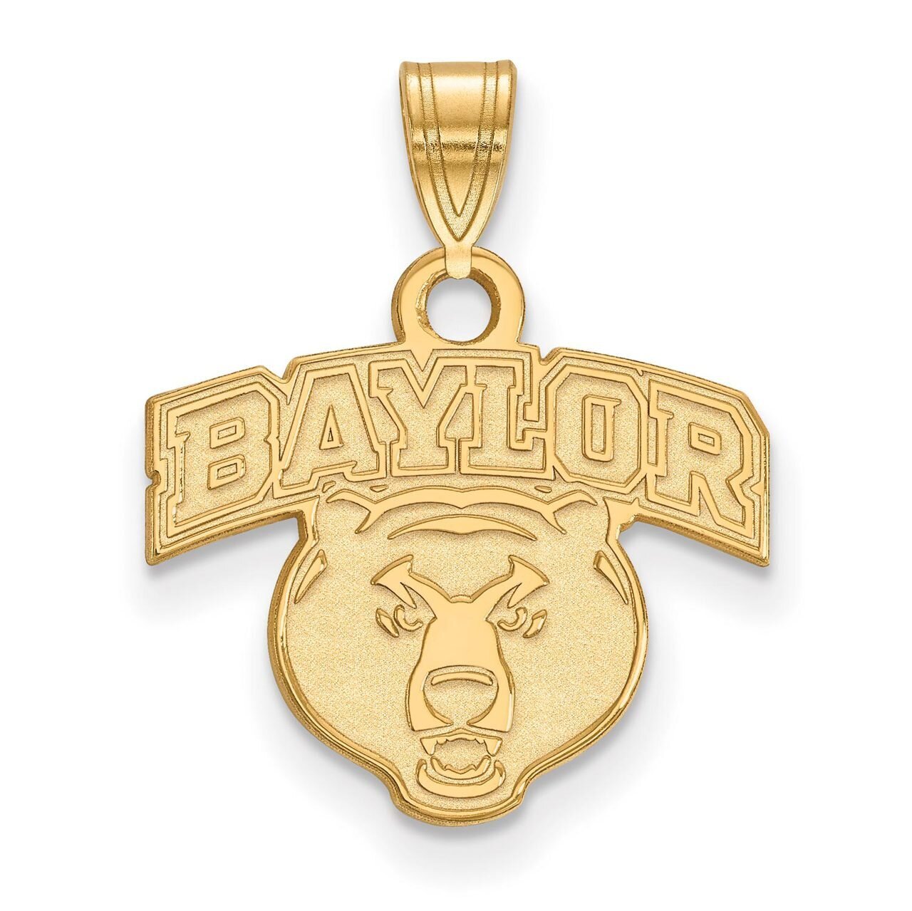 Baylor University Small Pendant Gold-plated Silver GP023BU