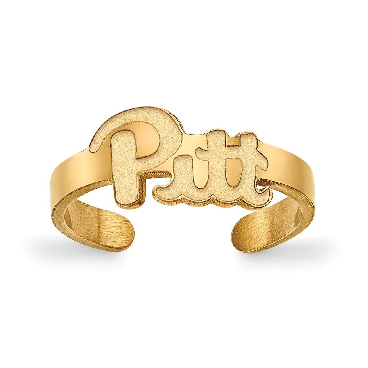 University of Pittsburgh Toe Ring Gold-plated Silver GP023UPI, MPN: GP023UPI, 886774927770