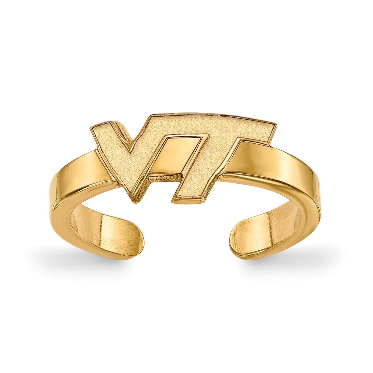 Virginia Tech Toe Ring Gold-plated Silver GP023VTE, MPN: GP023VTE, 886774927855