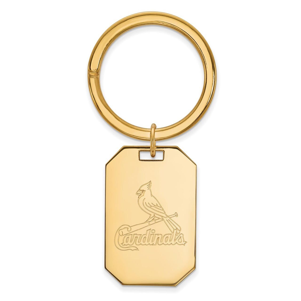 Saint Louis Cardinals Key Chain Gold-plated Silver GP024CRD