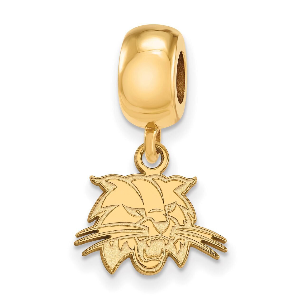 Ohio University Bead Charm x-Small Dangle Gold-plated Silver GP024OU, MPN: GP024OU, 886774928135