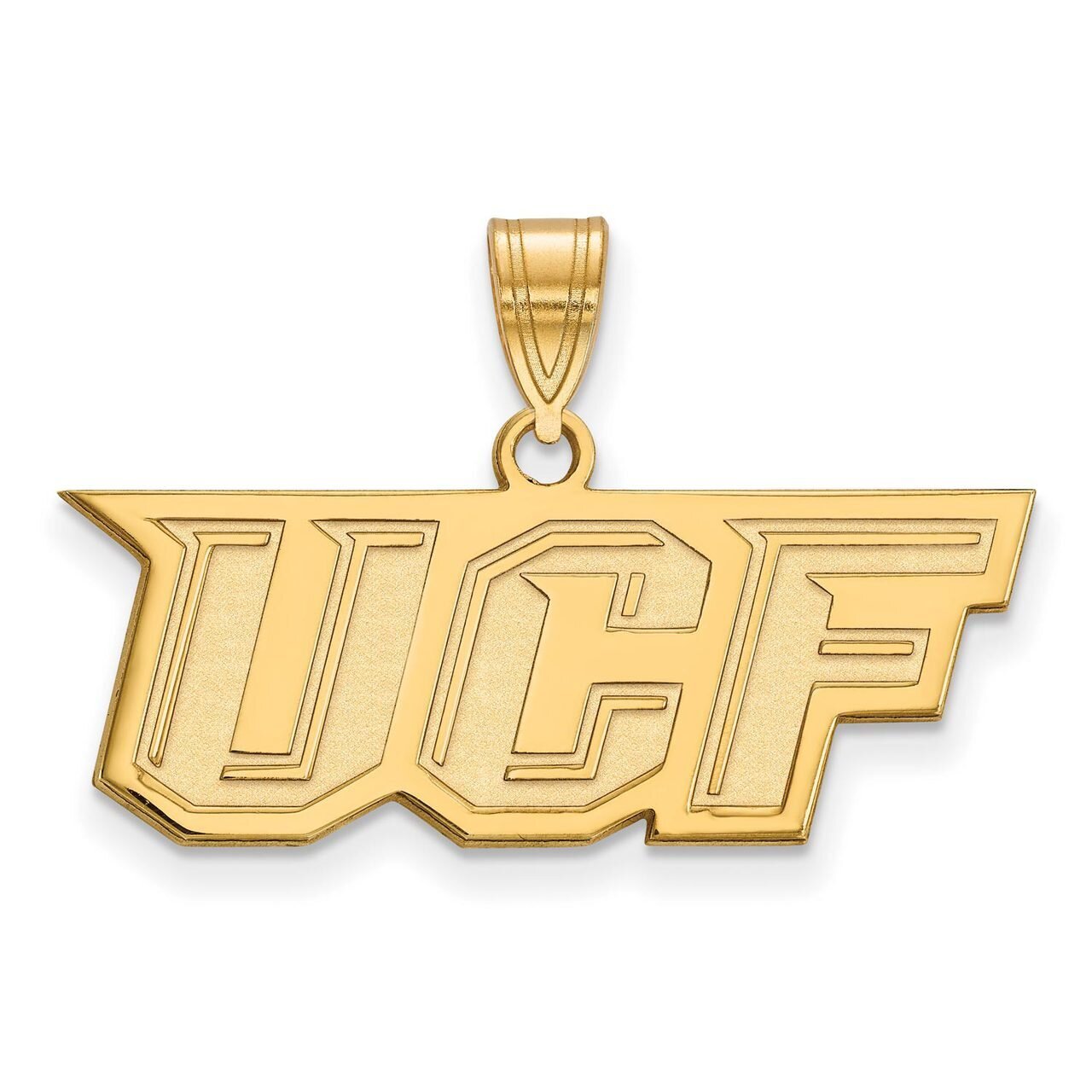 University of Central Florida Medium Pendant Gold-plated Silver GP025UCF