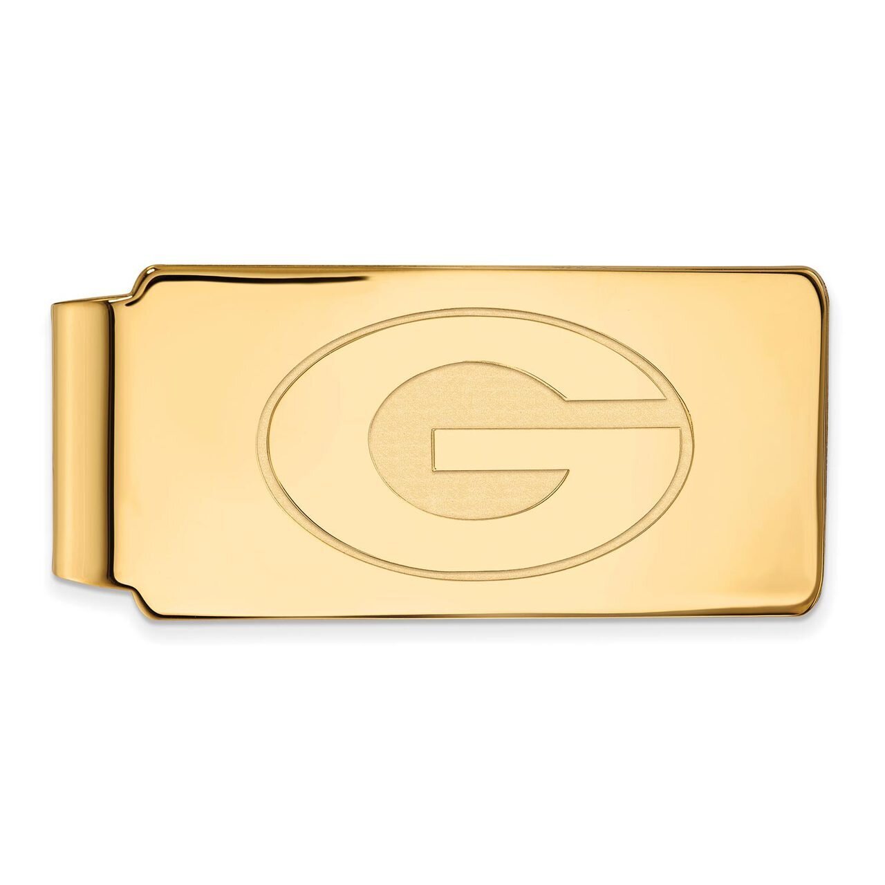 University of Georgia Money Clip Gold-plated Silver GP025UGA
