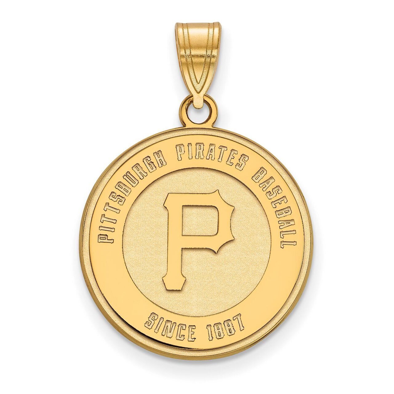 Pittsburgh Pirates Large Pendant Gold-plated Silver GP026PIR