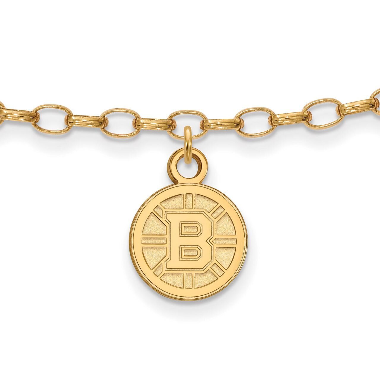 Boston Bruins Anklet Gold-plated Silver GP027BRI, MPN: GP027BRI, 886774930565