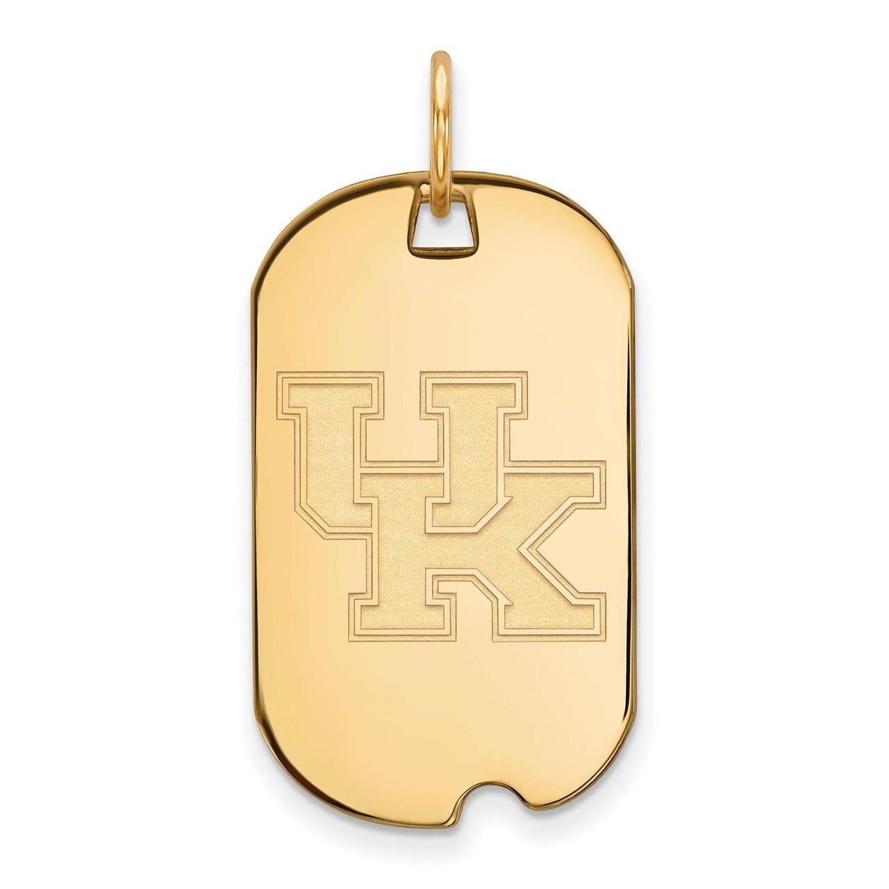 University of Kentucky Small Dog Tag Gold-plated Silver GP027UK, MPN: GP027UK, 886774931180