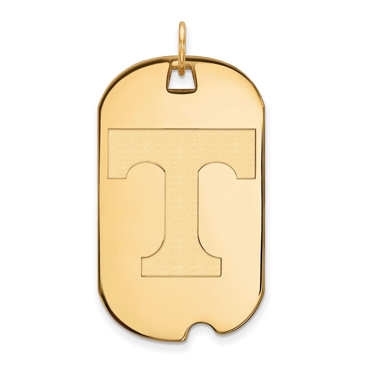 University of Tennessee Large Dog Tag Gold-plated Silver GP028UTN, MPN: GP028UTN, 886774932248