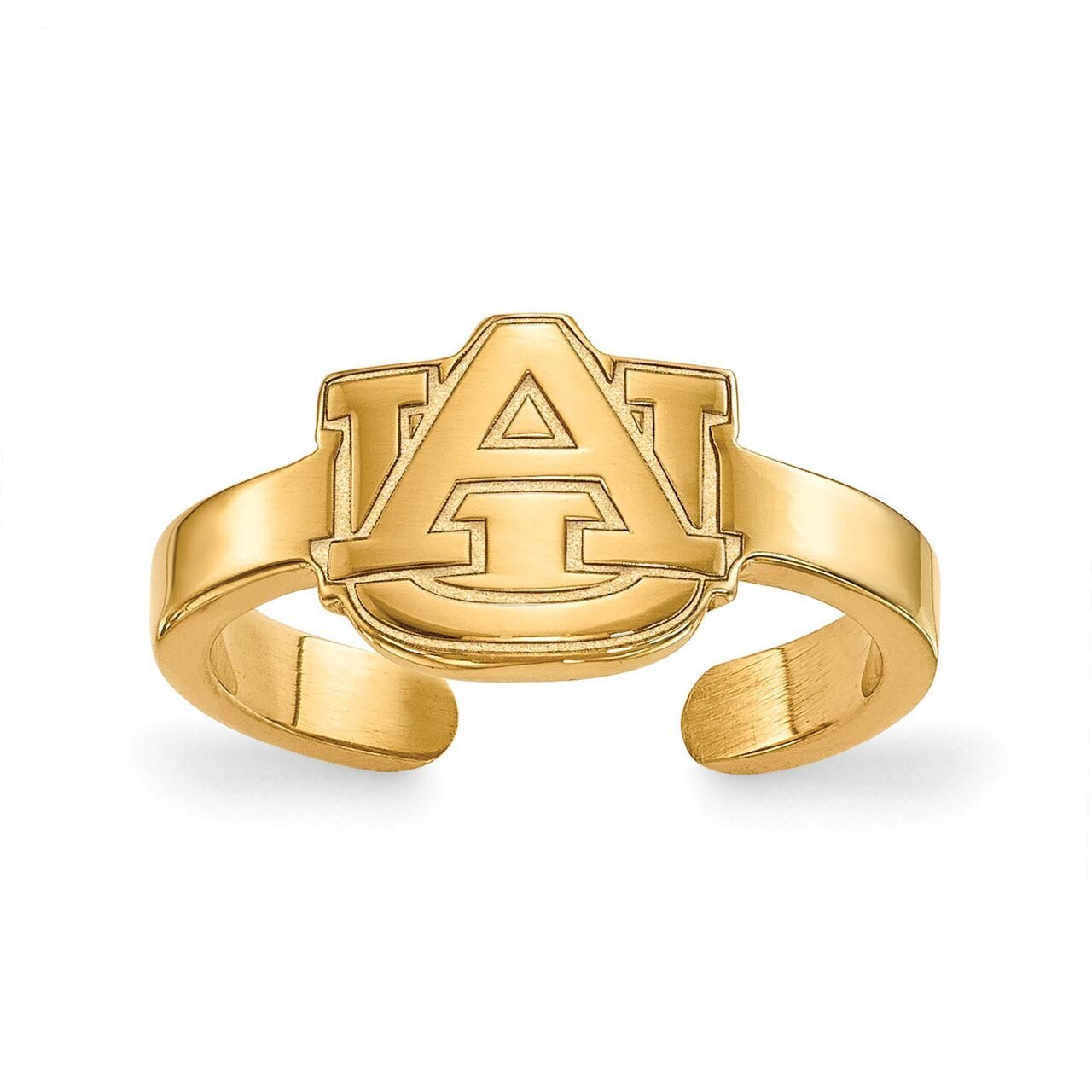 Auburn University Toe Ring Gold-plated Silver GP029AU, MPN: GP029AU, 886774932392