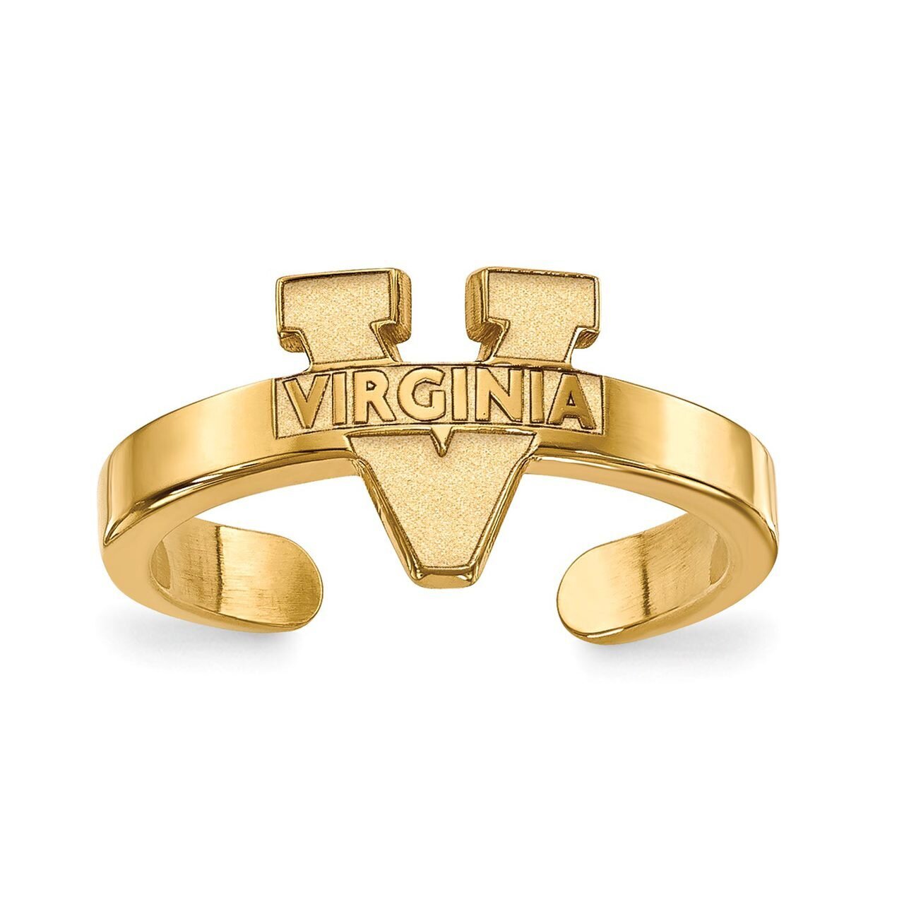 University of Virginia Toe Ring Gold-plated Silver GP029UVA