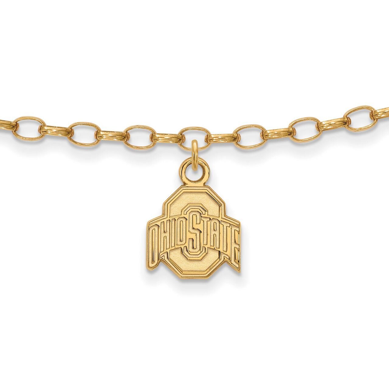 Ohio State University Anklet Gold-plated Silver GP030OSU, MPN: GP030OSU, 886774933597