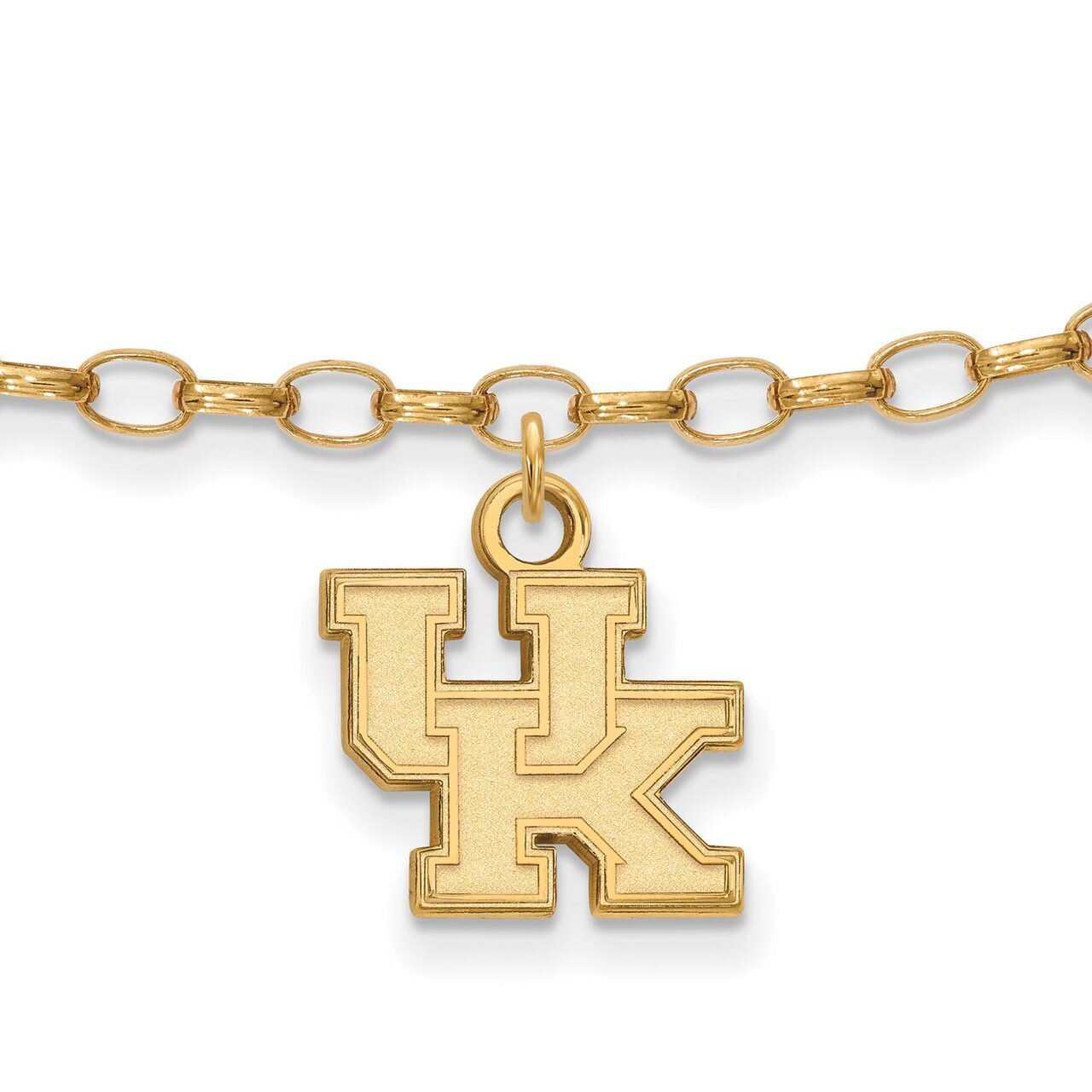 University of Kentucky Anklet Gold-plated Silver GP030UK, MPN: GP030UK, 886774933870