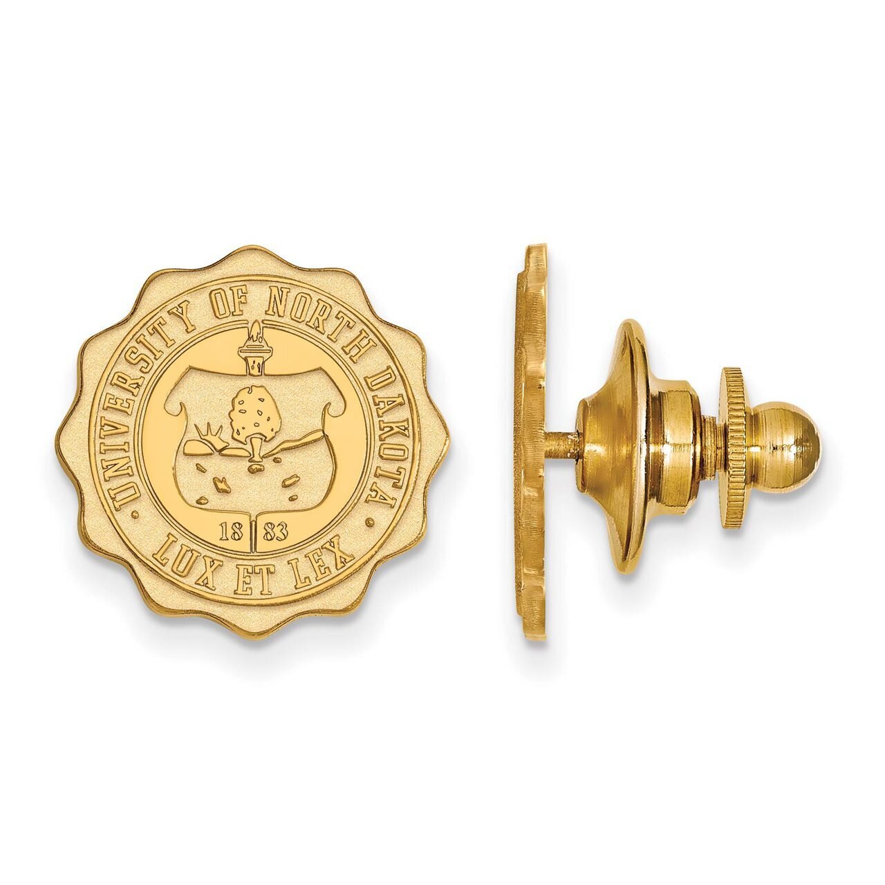 University of North Dakota Crest Lapel Pin Gold-plated Silver GP030UNOD, MPN: GP030UNOD, 8867749339…