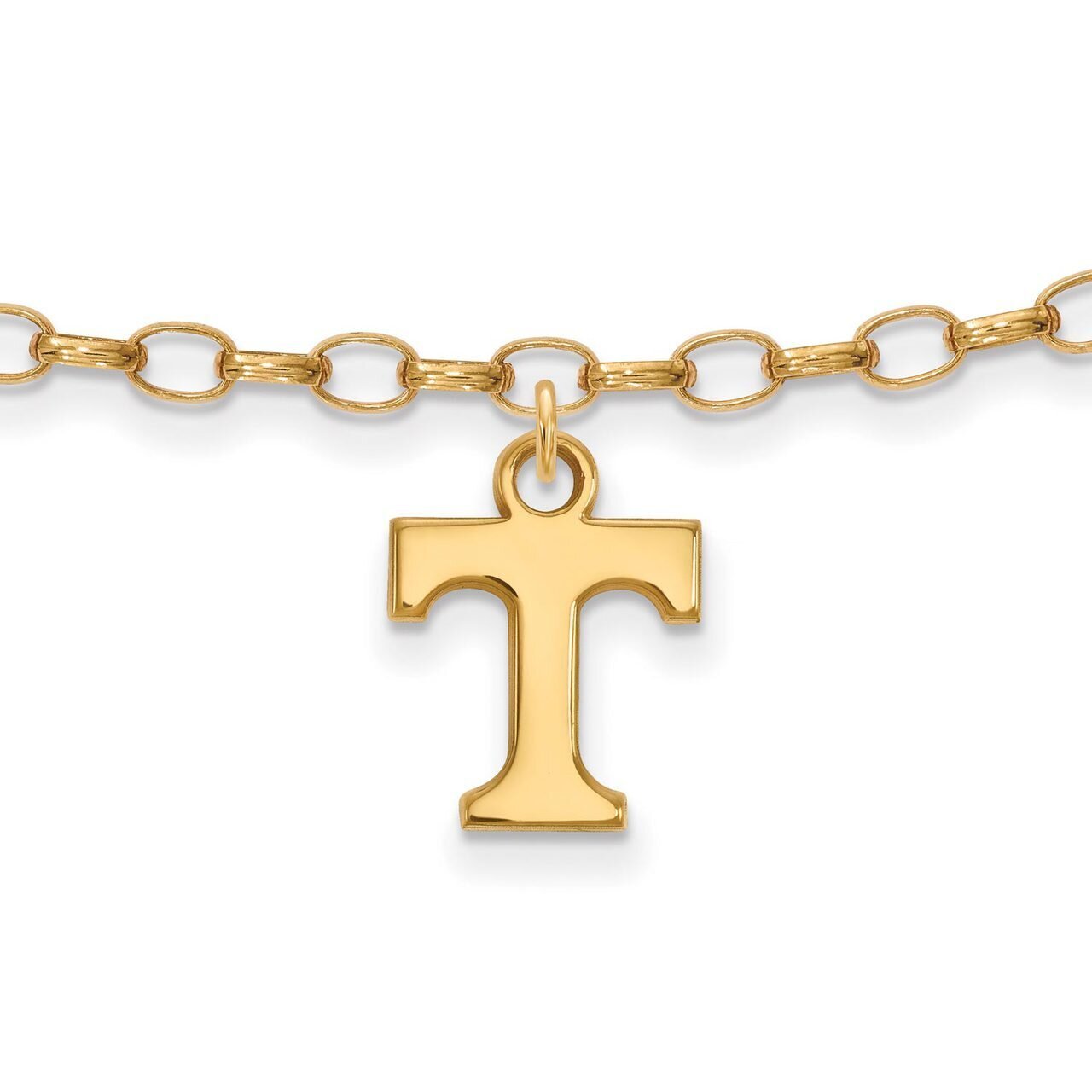 University of Tennessee Anklet Gold-plated Silver GP030UTN, MPN: GP030UTN, 886774934020