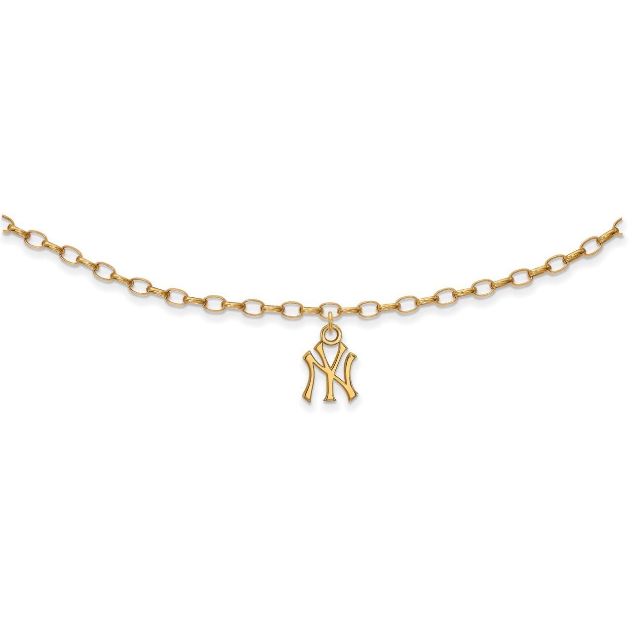 New York Yankees Anklet Gold-plated Silver GP030YAN, MPN: GP030YAN, 886774934099