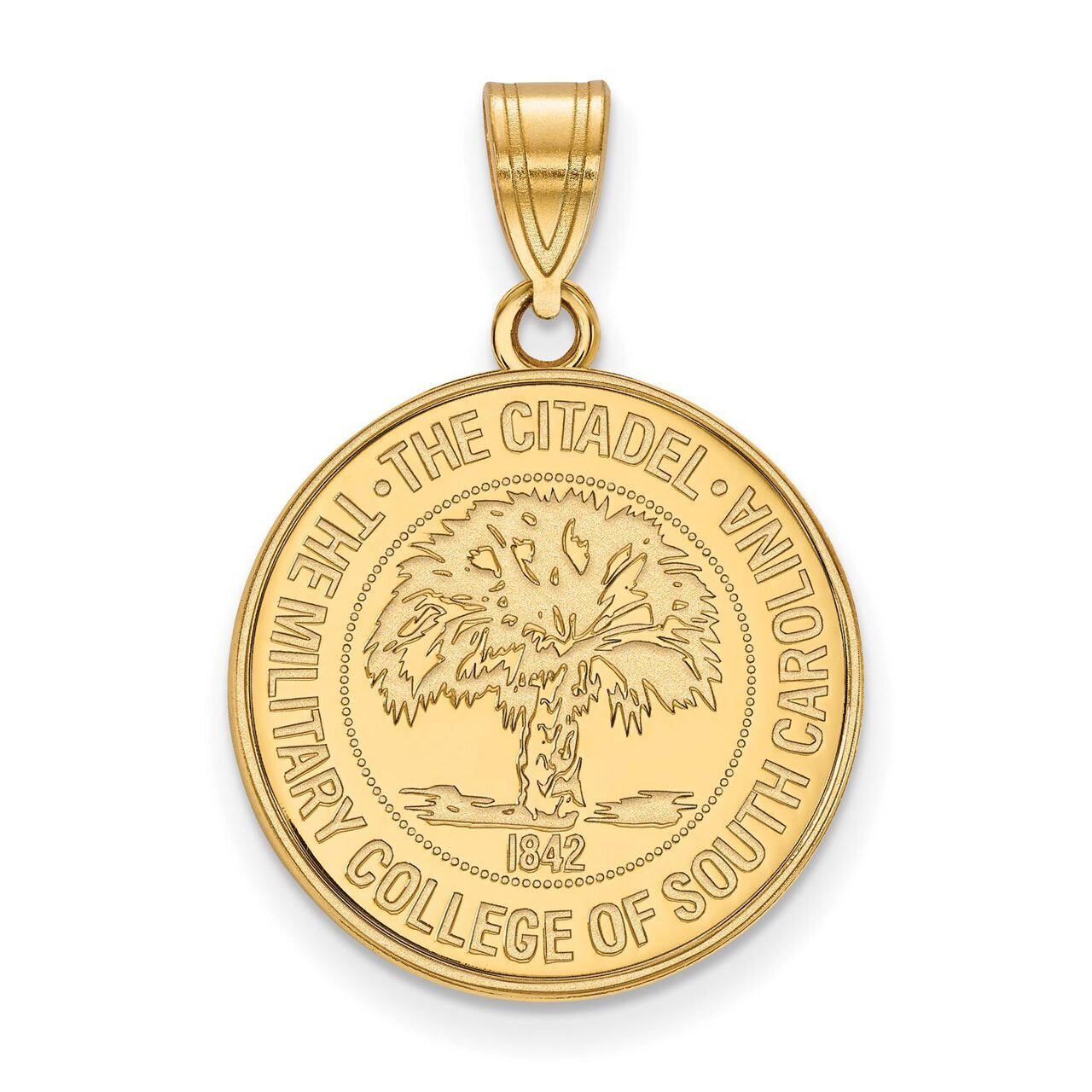 The Citadel Large Crest Pendant Gold-plated Silver GP031TCI, MPN: GP031TCI, 886774934488