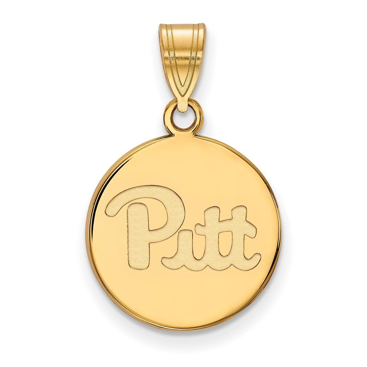 University of Pittsburgh Medium Disc Pendant Gold-plated Silver GP033UPI, MPN: GP033UPI, 8867749362…