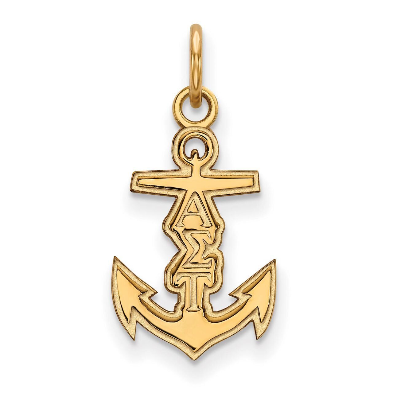 Alpha Sigma Tau Extra Small Pendant Gold-plated Silver GP034ALS, MPN: GP034ALS, 191101099854