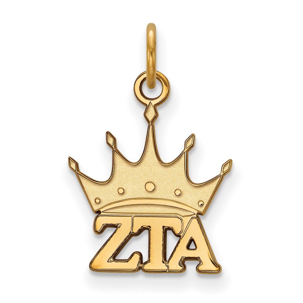 Zeta Tau Alpha Extra Small Pendant Gold-plated Silver GP034ZTA, MPN: GP034ZTA, 886774937120