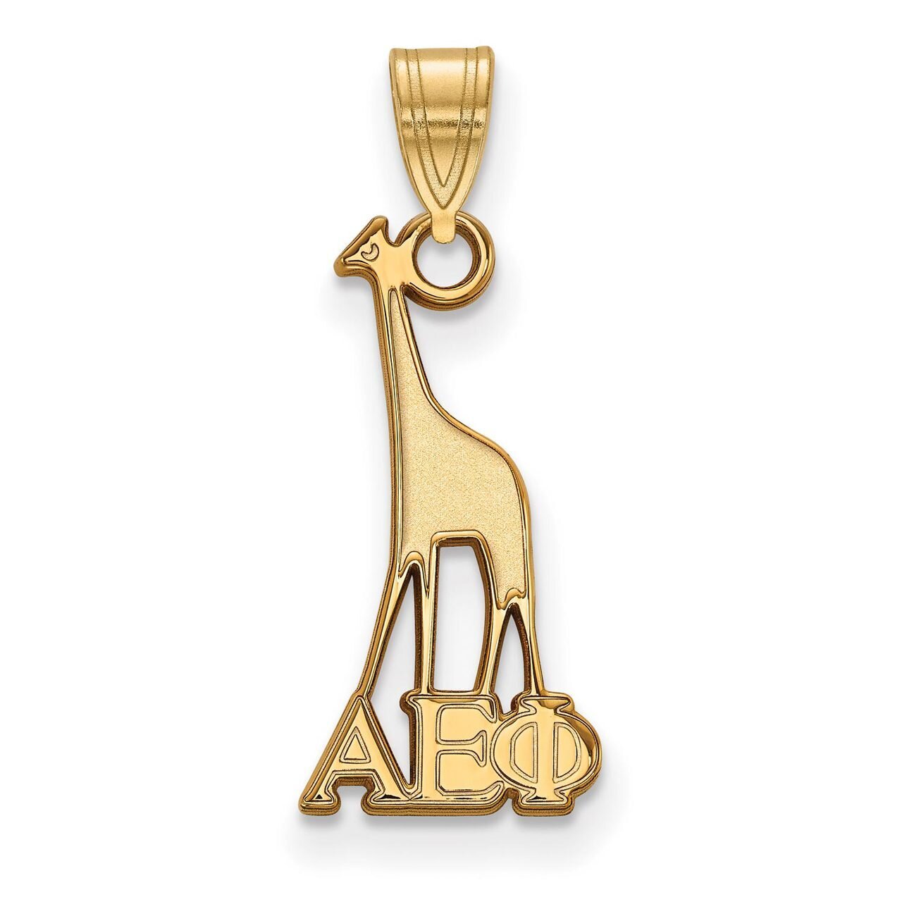 Alpha Epsilon Phi Small Pendant Gold-plated Silver GP035AEP, MPN: GP035AEP, 191101098178
