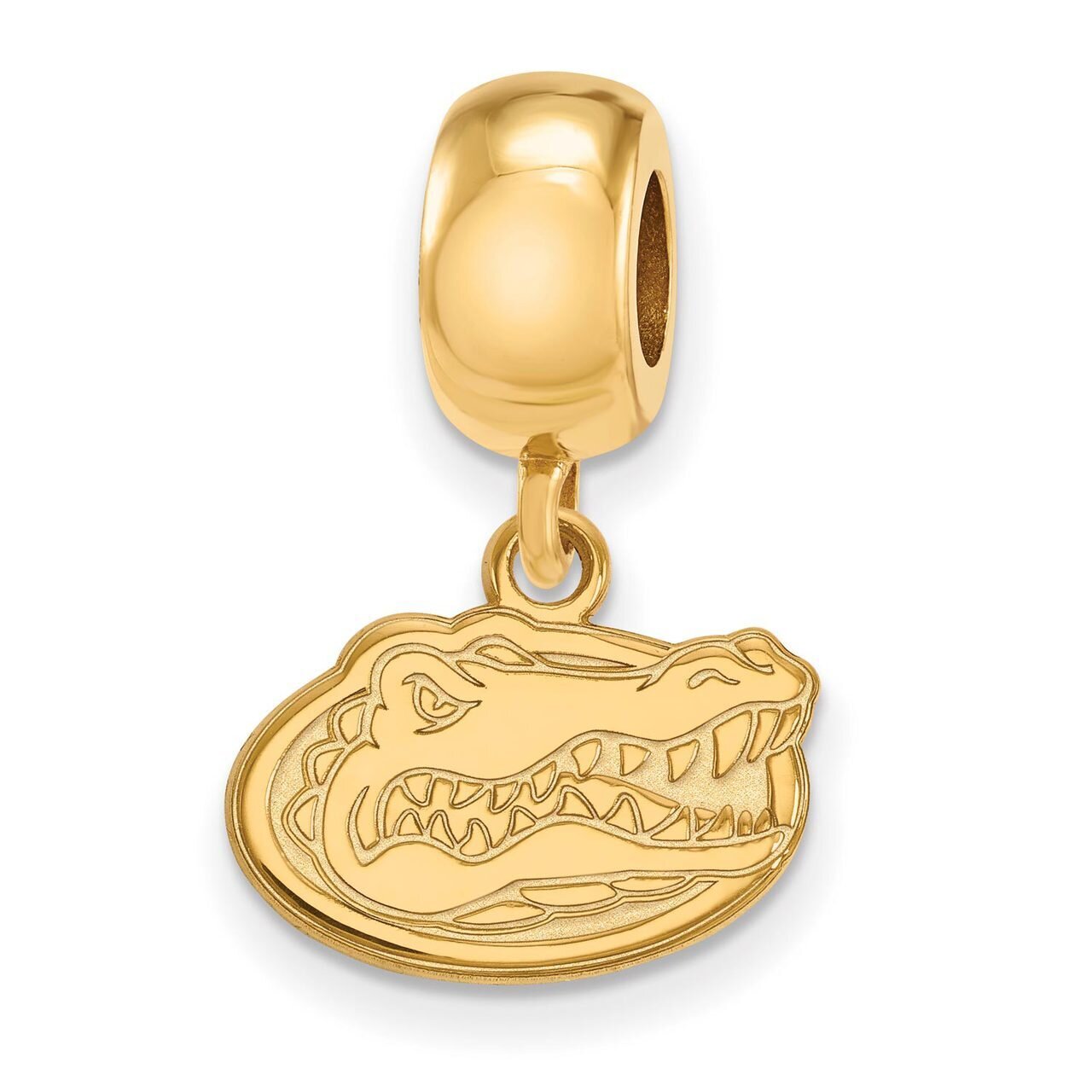 University of Florida Bead Charm x-Small Dangle Gold-plated Silver GP035UFL, MPN: GP035UFL, 8867749…