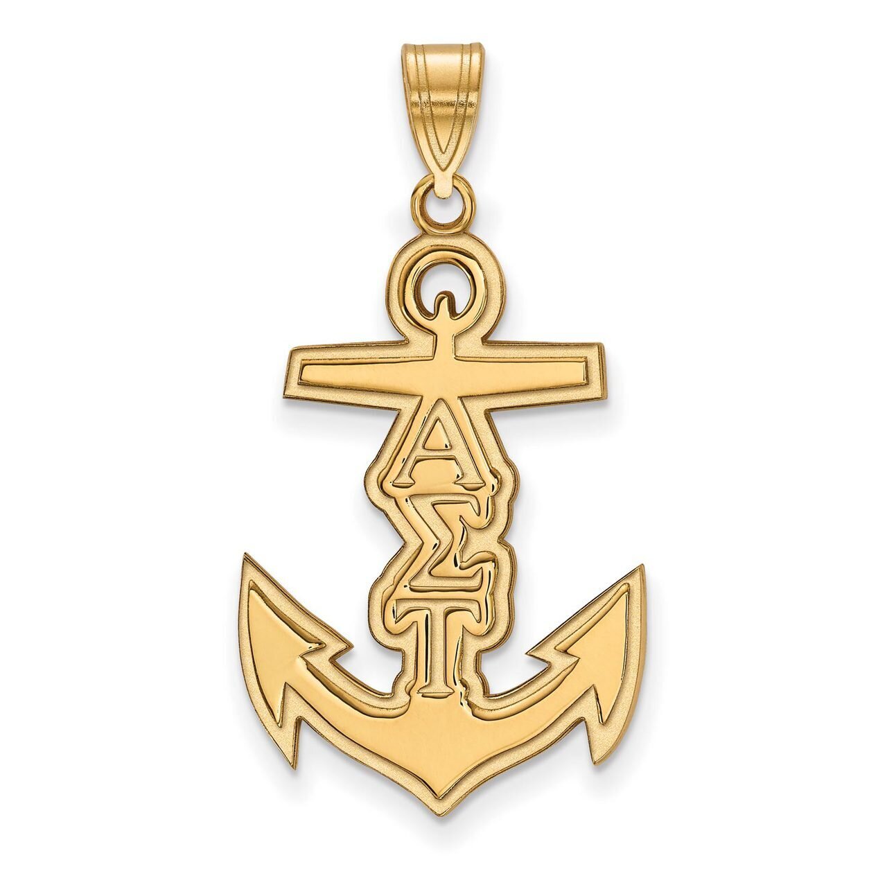 Alpha Sigma Tau Medium Pendant Gold-plated Silver GP036ALS, MPN: GP036ALS, 191101099878