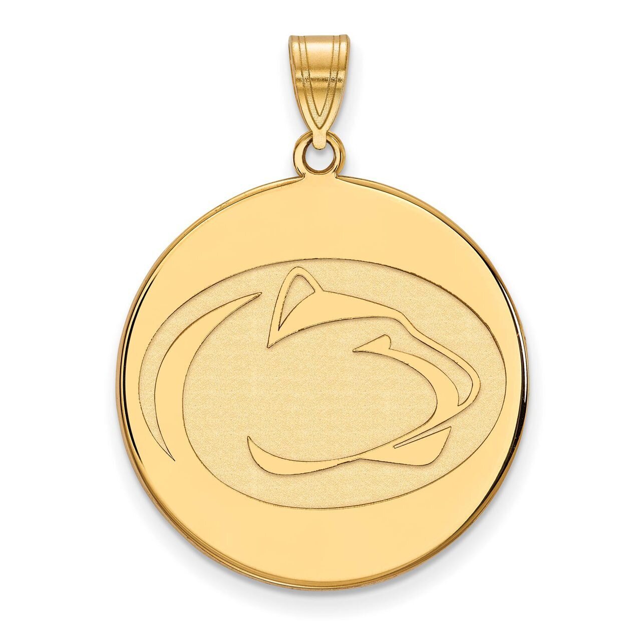 Penn State University x-Large Disc Pendant Gold-plated Silver GP036PSU, MPN: GP036PSU, 886774938233