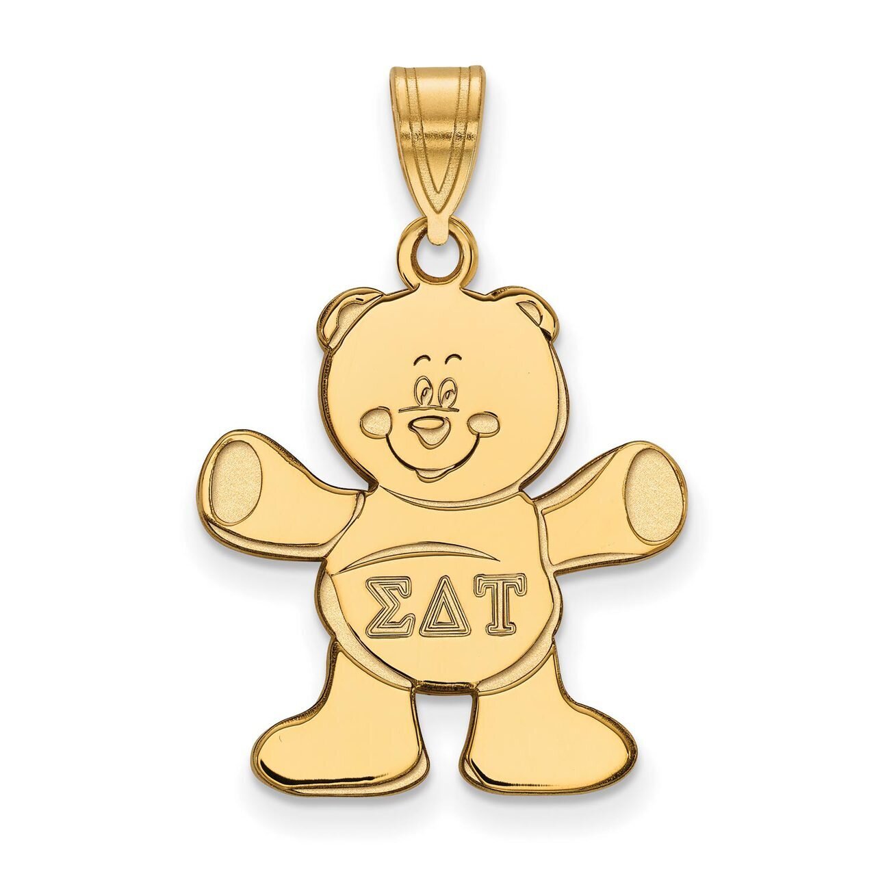 Sigma Delta Tau Medium Pendant Gold-plated Silver GP036SDT, MPN: GP036SDT, 886774938264