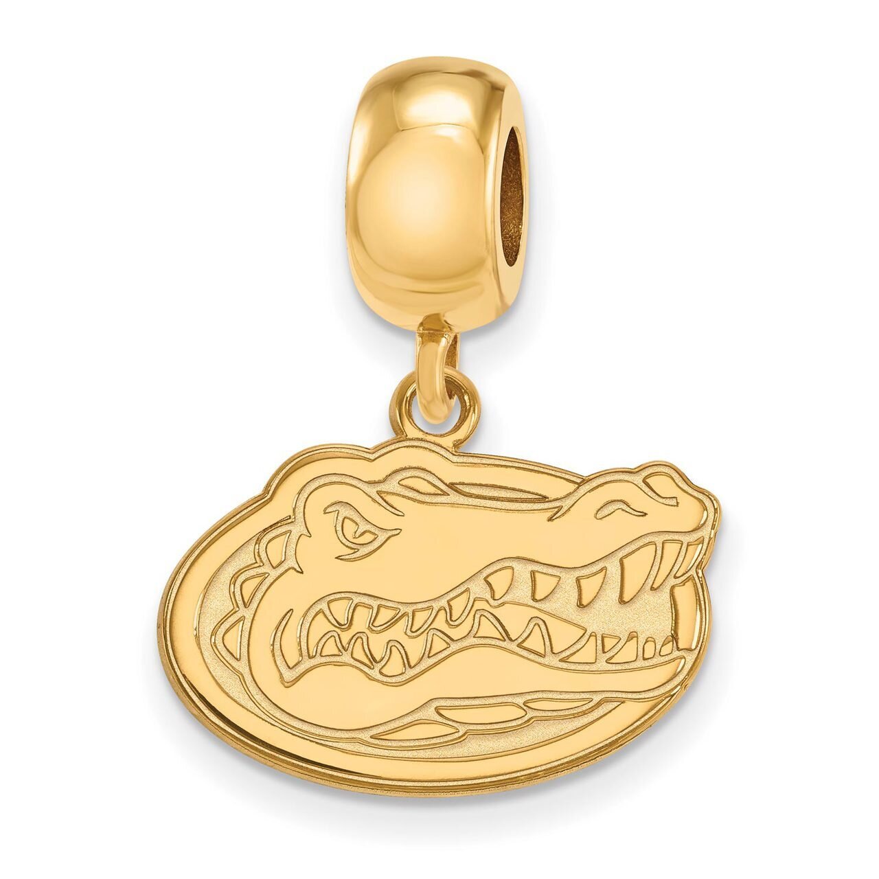 University of Florida Bead Charm Small Dangle Gold-plated Silver GP036UFL, MPN: GP036UFL, 886774938…
