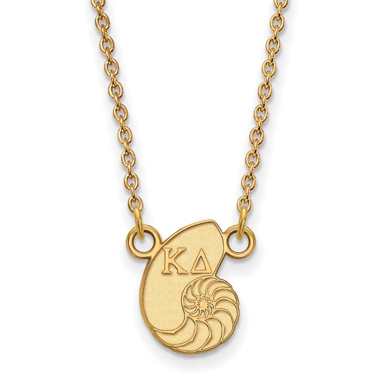 Kappa Delta Extra Small Pendant with 18 Inch Chain Gold-plated Silver GP039KD-18, MPN: GP039KD-18, …