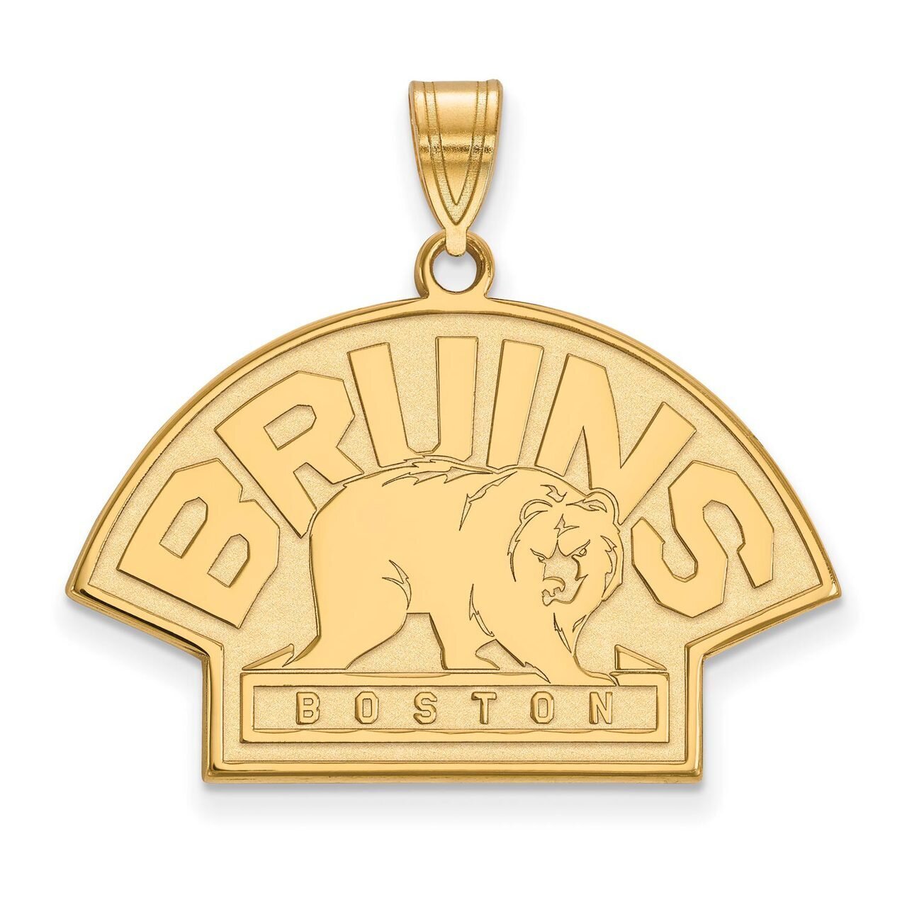 Boston Bruins Large Pendant Gold-plated Silver GP040BRI