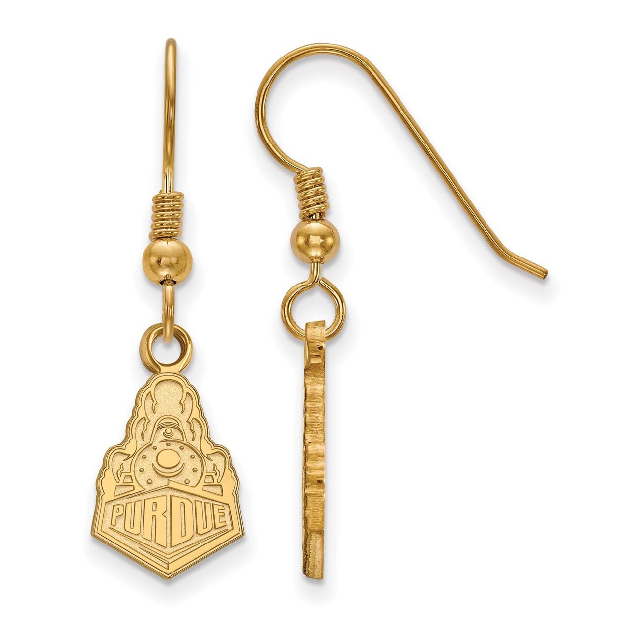 Purdue Small Dangle Earring Wire Gold-plated Silver GP042PU, MPN: GP042PU, 886774942193