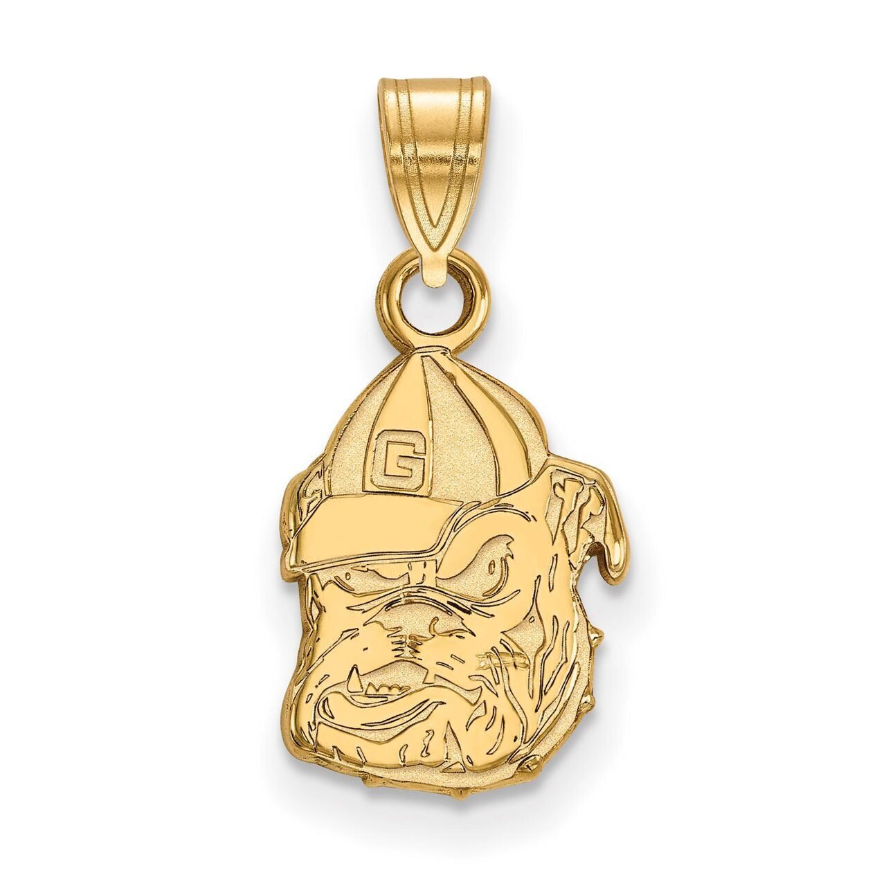 University of Georgia Small Pendant Gold-plated Silver GP044UGA