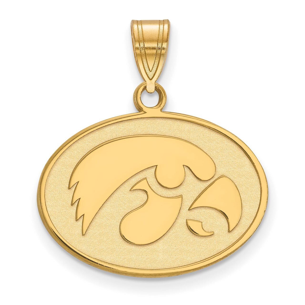 University of Iowa Medium Pendant Gold-plated Silver GP045UIA, MPN: GP045UIA, 886774944562