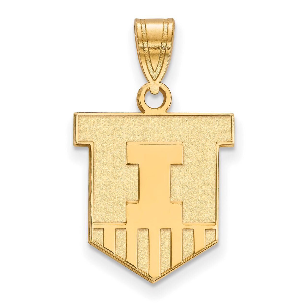 University of Illinois Medium Pendant Gold-plated Silver GP045UIL, MPN: GP045UIL, 886774944579