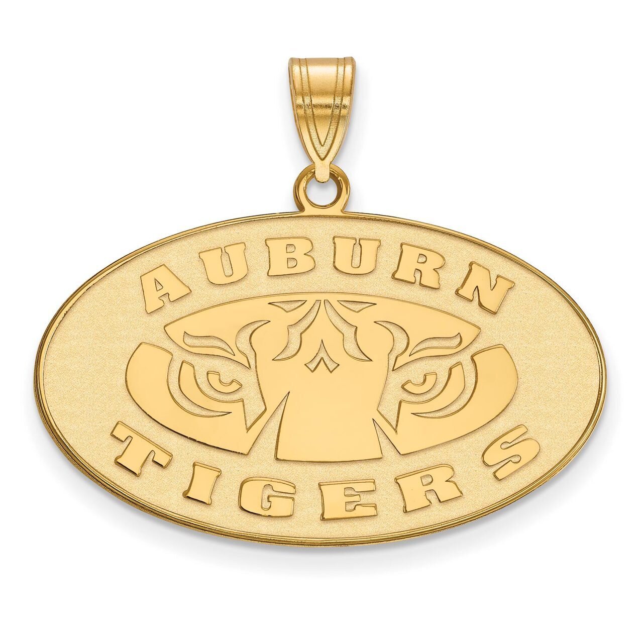 Auburn University Large Pendant Gold-plated Silver GP046AU