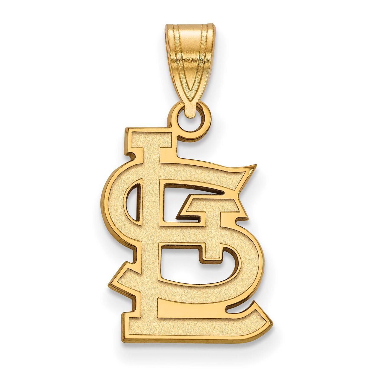 Saint Louis Cardinals Medium Pendant Gold-plated Silver GP046CRD, MPN: GP046CRD, 886774944906