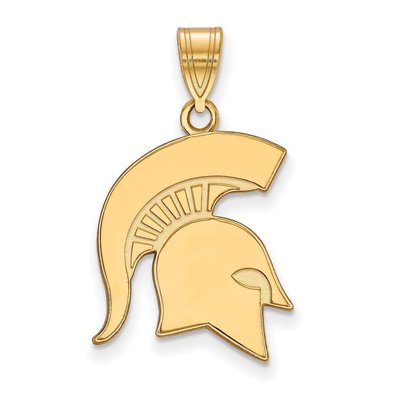 Michigan State University Large Pendant Gold-plated Silver GP046MIS, MPN: GP046MIS, 886774945088