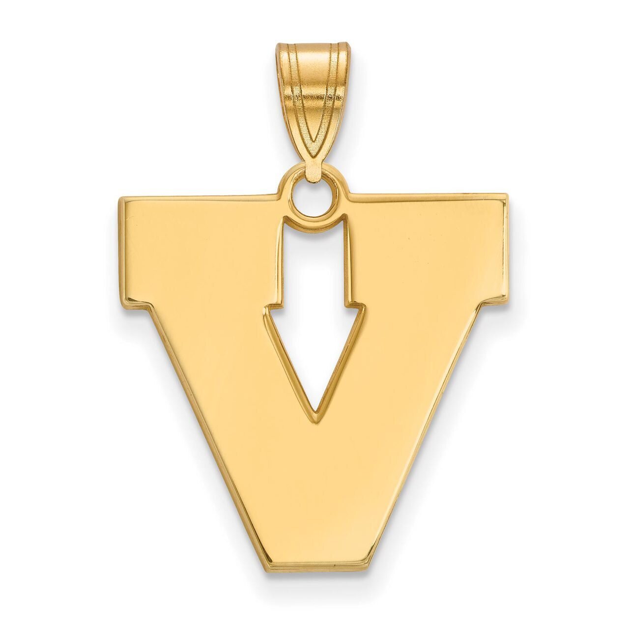 University of Virginia Large Pendant Gold-plated Silver GP046UVA
