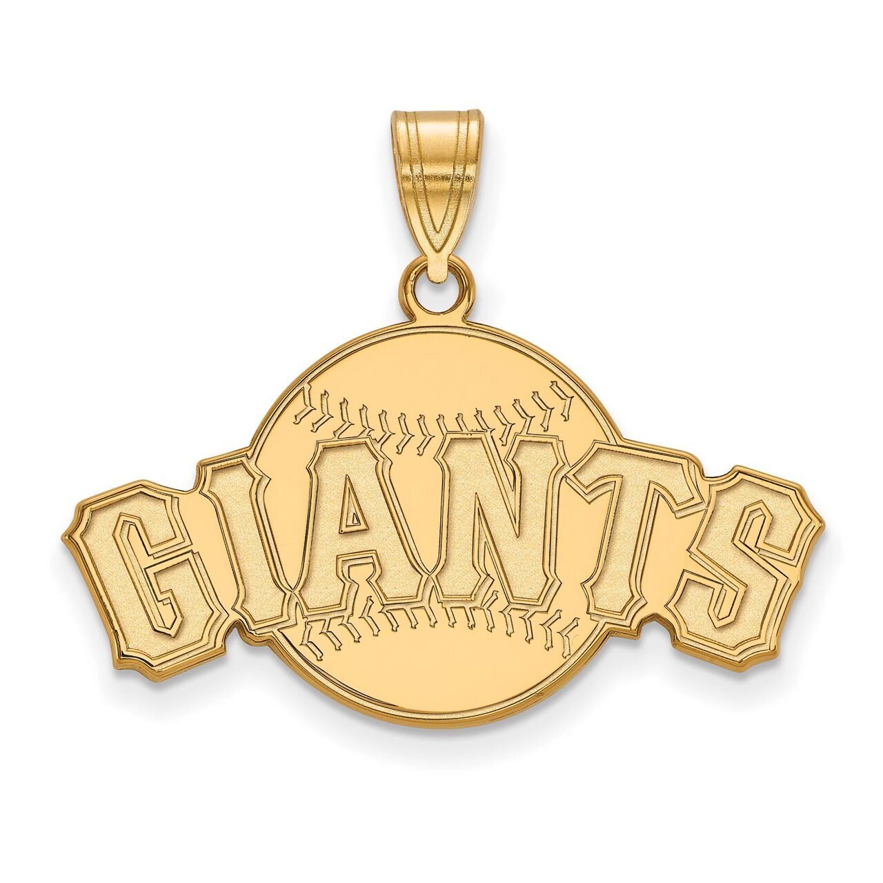 San Francisco Giants Large Pendant Gold-plated Silver GP048GIT, MPN: GP048GIT, 886774946337