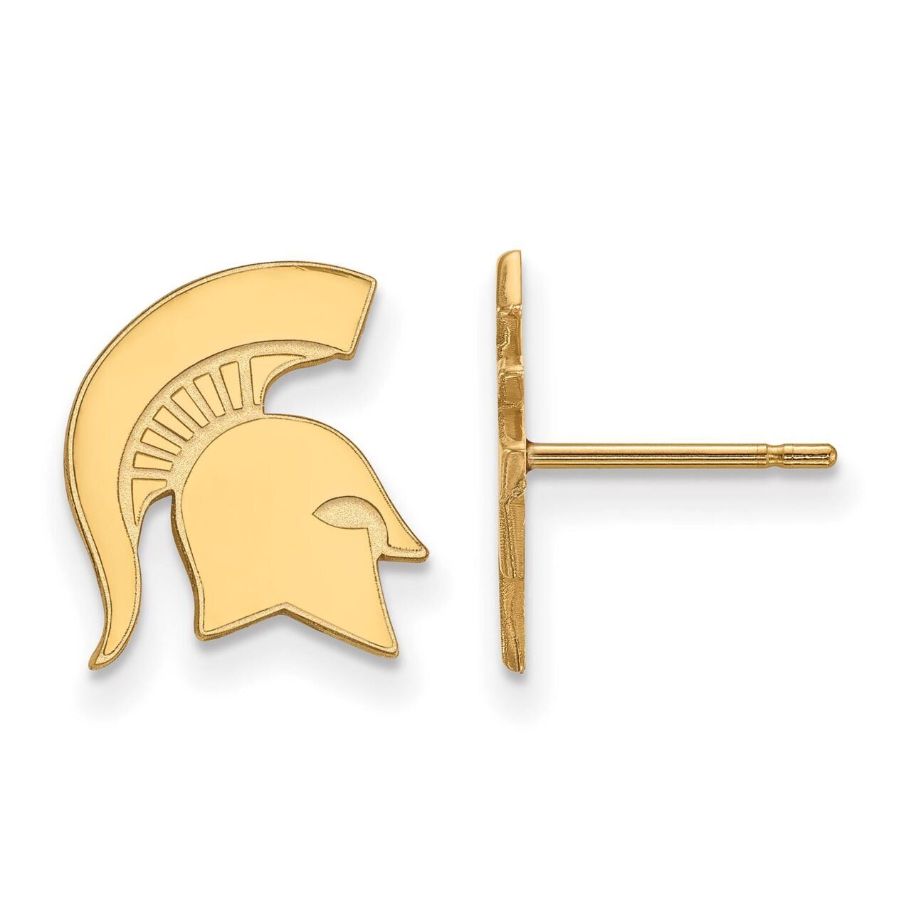 Michigan State University Small Post Earring Gold-plated Silver GP051MIS, MPN: GP051MIS, 8867749476…