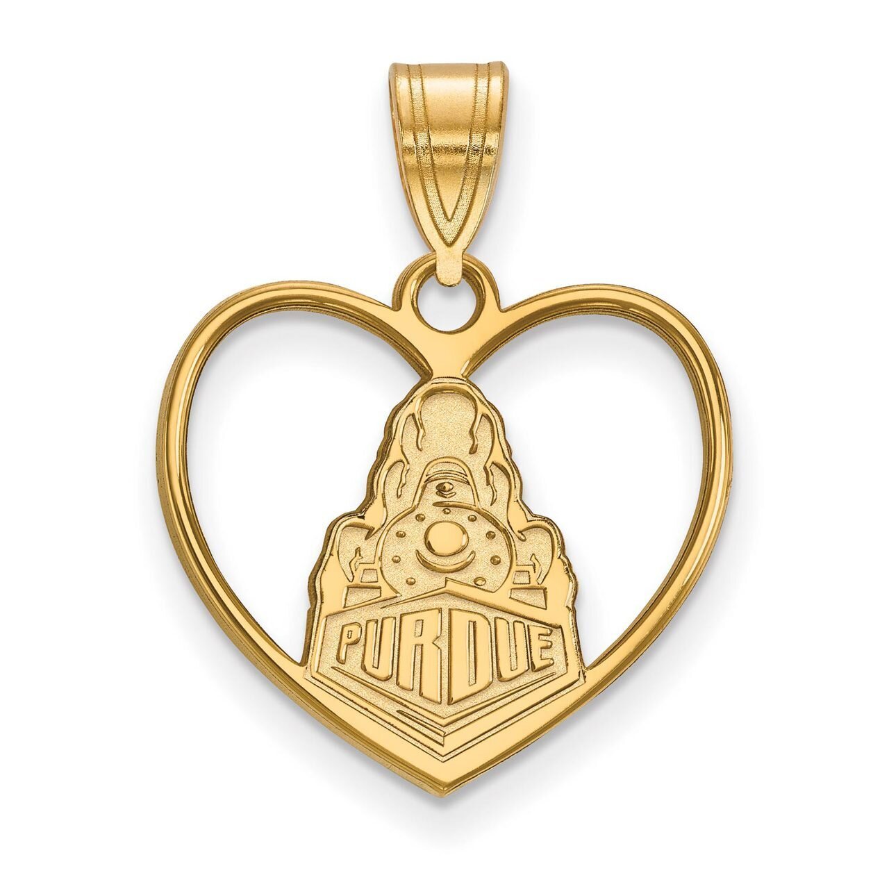 Purdue Pendant in Heart Gold-plated Silver GP052PU