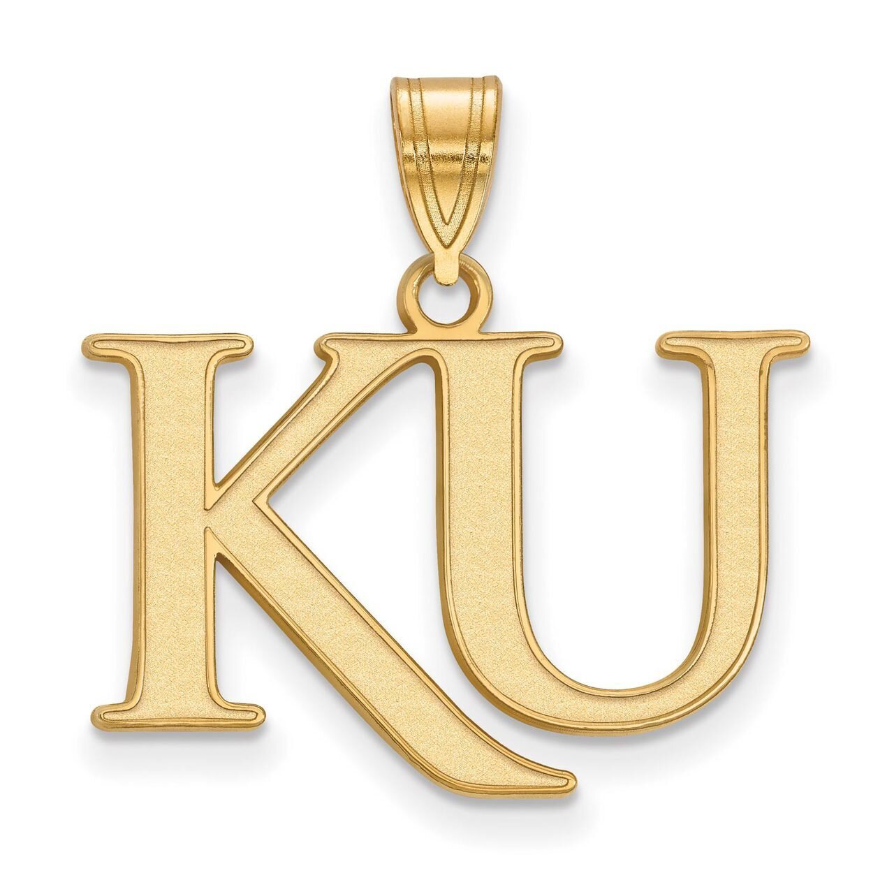 University of Kansas Medium Pendant Gold-plated Silver GP052UKS, MPN: GP052UKS, 886774948195