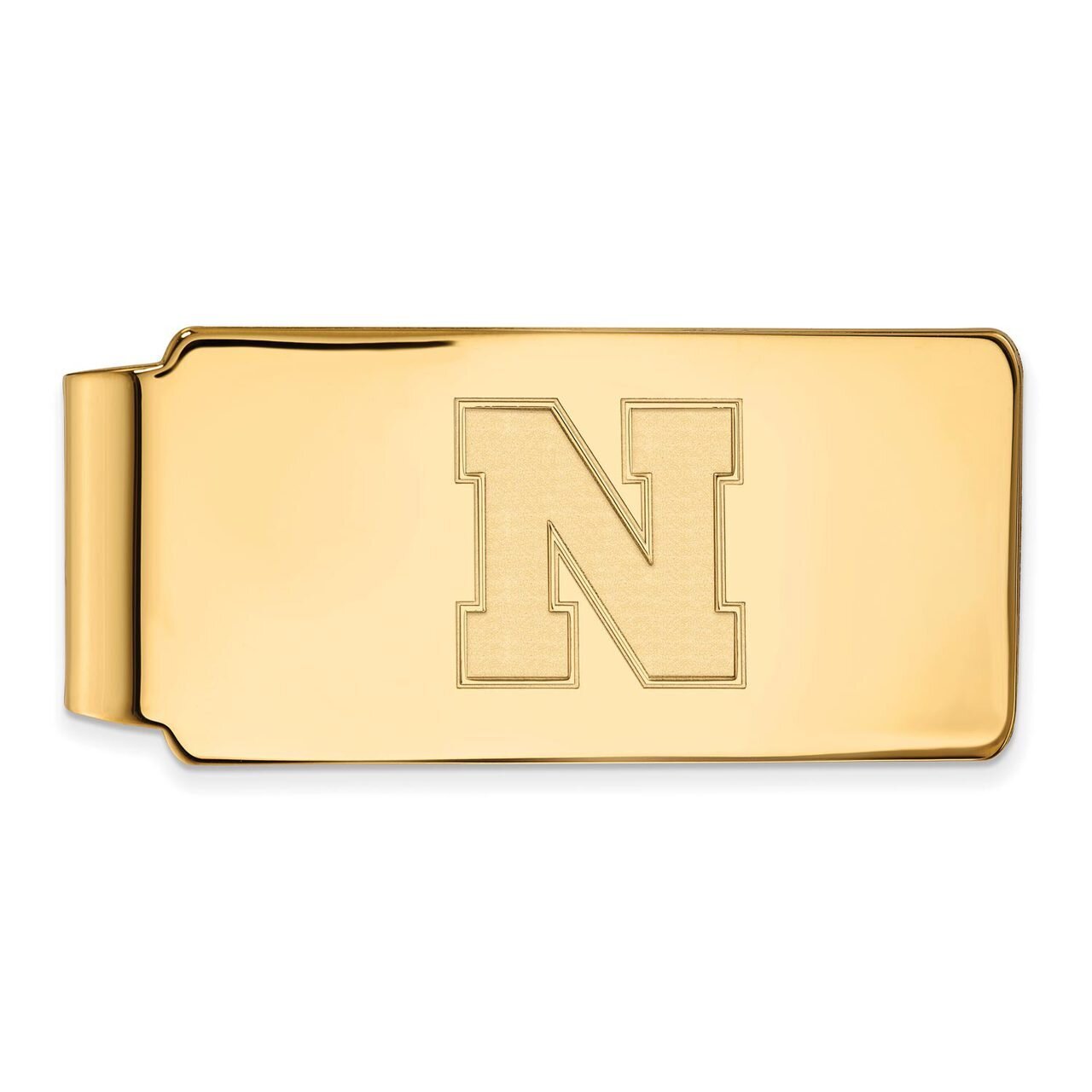 University of Nebraska Money Clip Gold-plated Silver GP052UNE