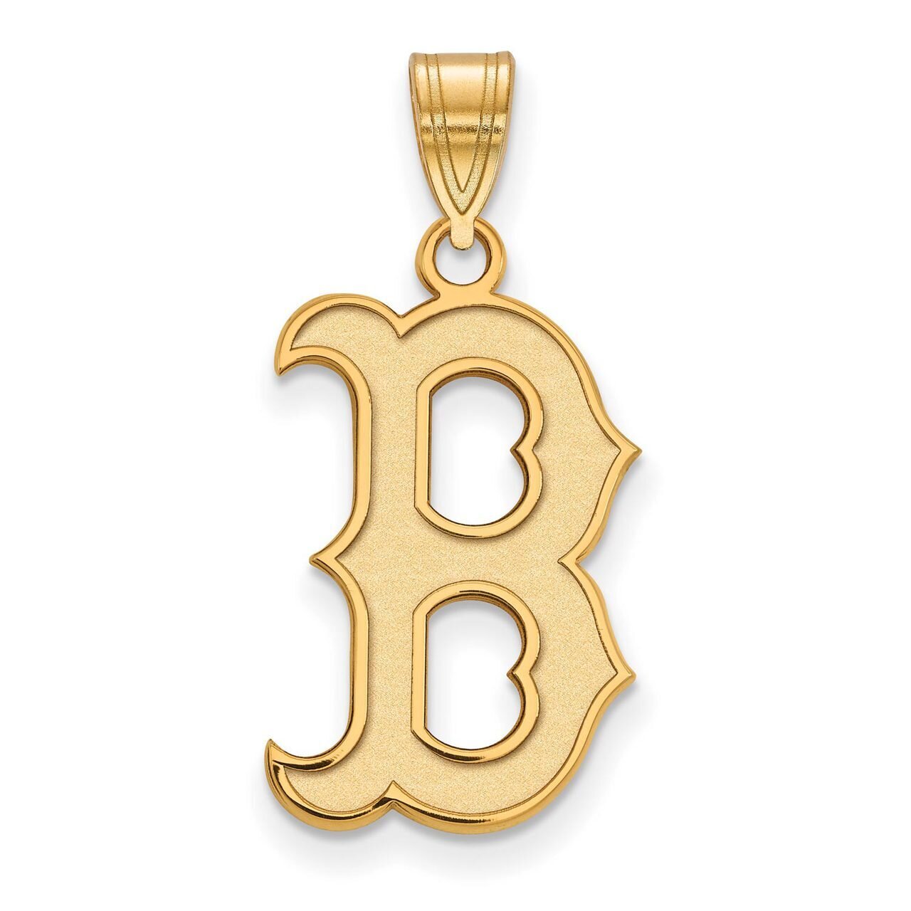 Boston Red Sox Large Pendant Gold-plated Silver GP058RSO