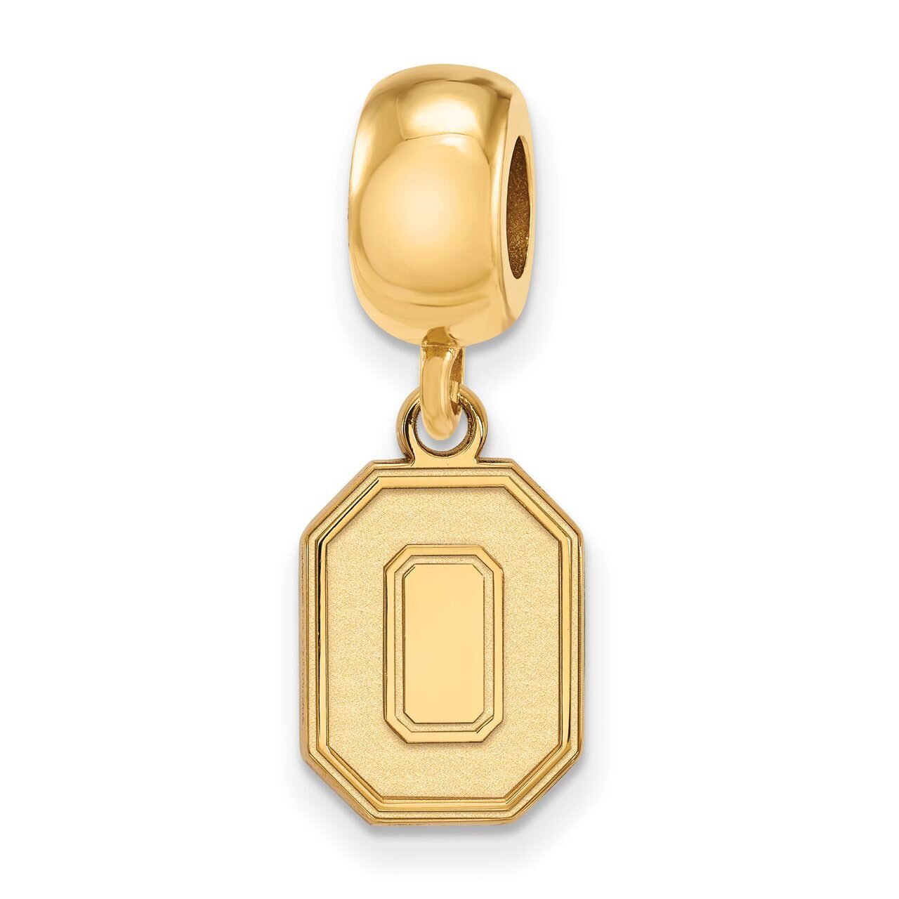 Ohio State University Bead Charm Small Dangle Gold-plated Silver GP059OSU, MPN: GP059OSU, 886774950…