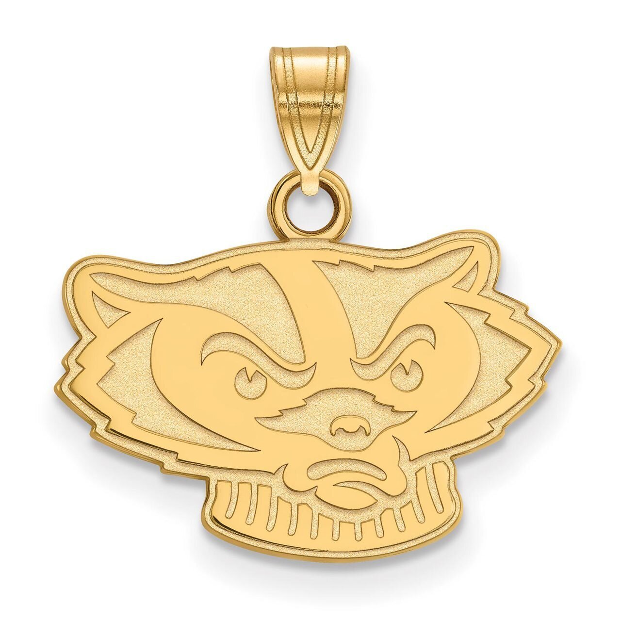 University of Wisconsin Small Pendant Gold-plated Silver GP059UWI
