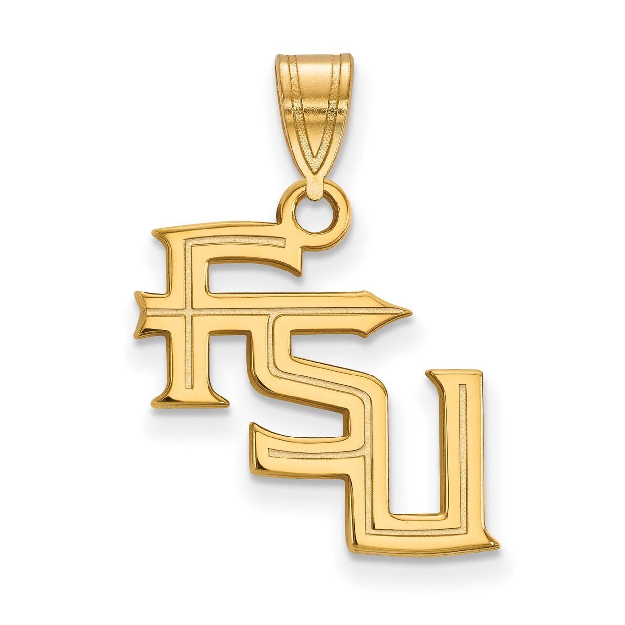 Florida State University Medium Pendant Gold-plated Silver GP060FSU