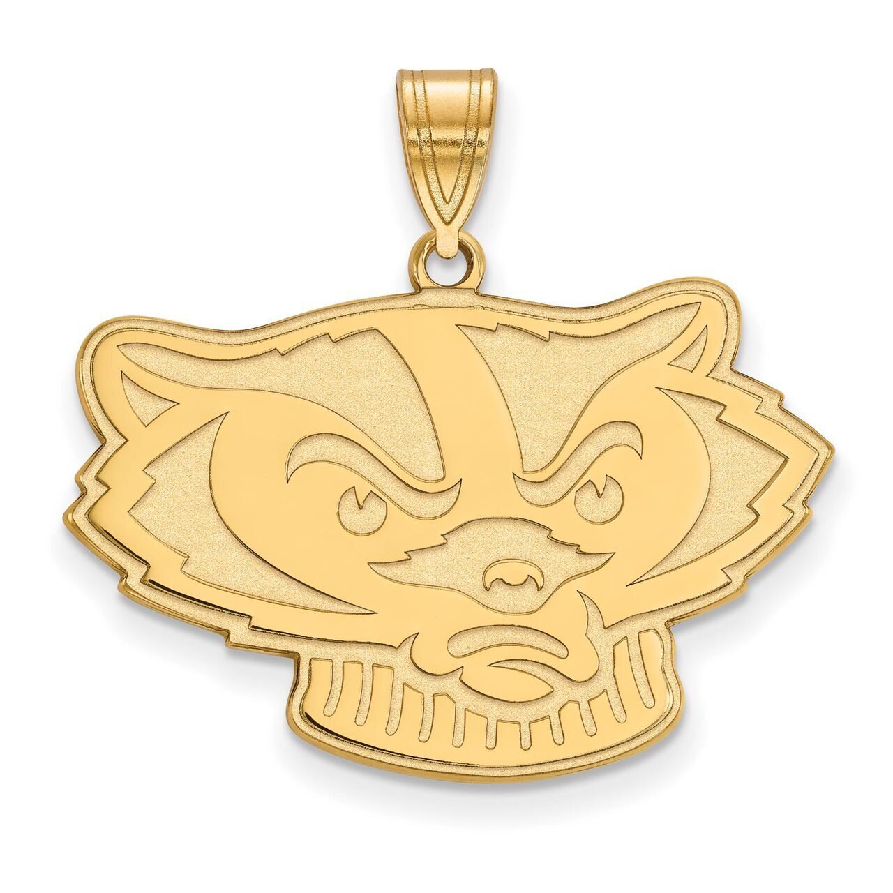 University of Wisconsin Large Pendant Gold-plated Silver GP061UWI, MPN: GP061UWI, 886774951232
